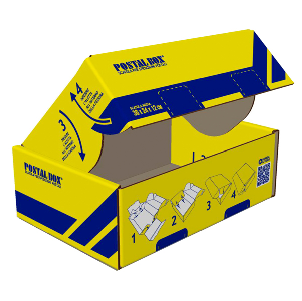 Scatola spedizioni POSTAL BOX  f.to M 36x24x12cm BLASETTI
