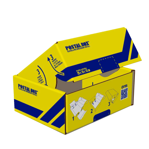 Scatola spedizioni POSTAL BOX  f.to S 26x19x10cm BLASETTI