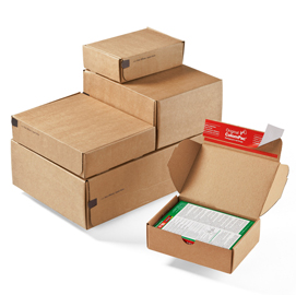 SCATOLE SPEDIZIONE MODULBOX 14X10,1X4,3CM AVANA