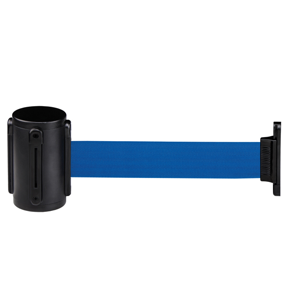 Segnapercorso murale Nero con nastro 200cm Blu Alfa Mural