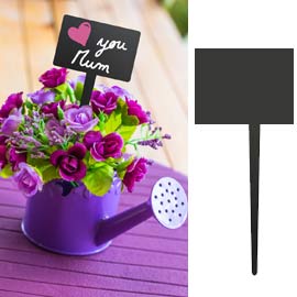 SET 5 Silhouette Tags RETTANGOLO Securit