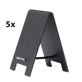 Set 5 TAG nere 21x29,7cm (A4 Securit