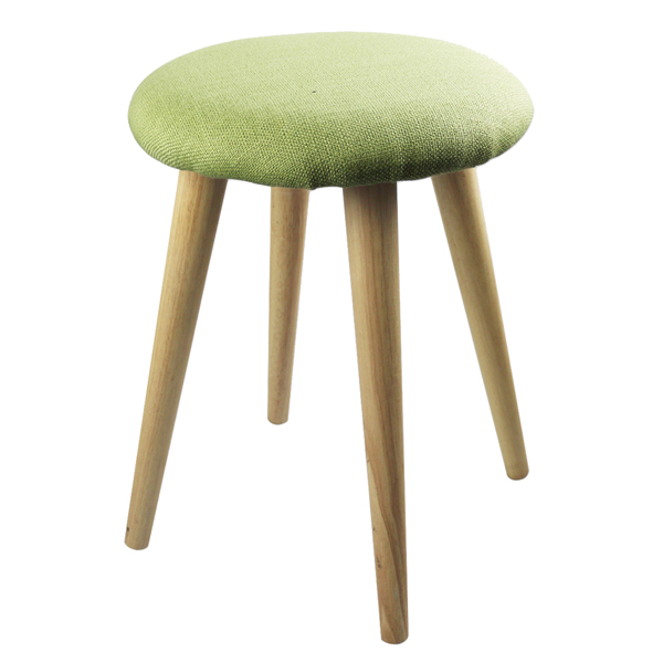 Sgabello KD in legno D 30,5 x 43,5h cm verde