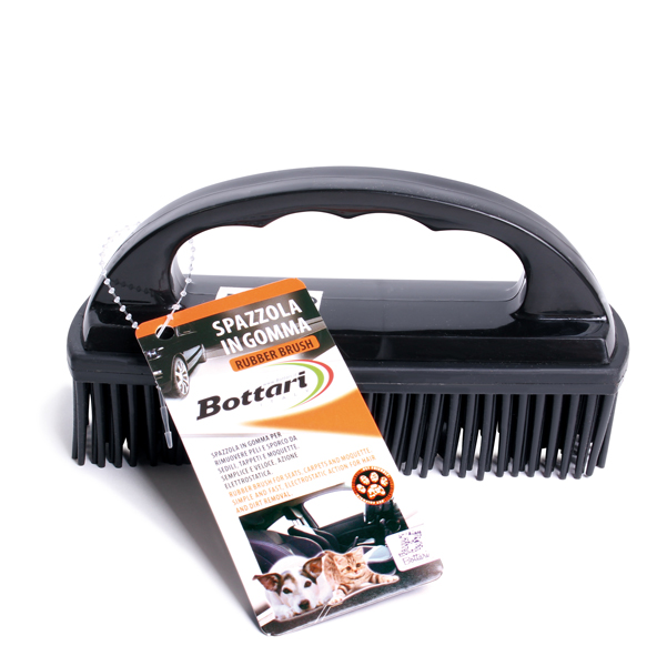 SPAZZOLA TOGLIPELI IN GOMMA