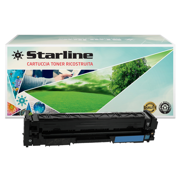 Starline Toner Ciano per HP LASERJET PRO MFP M180N / MFP M181FW / M154A / M154NW