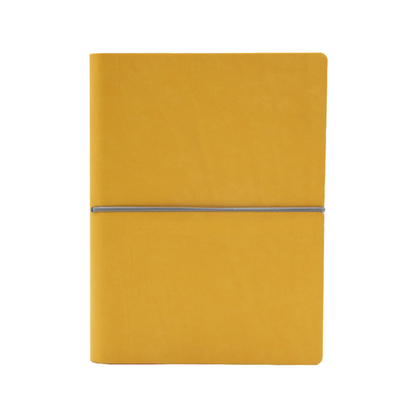 Taccuino EVO CIAK f.to 15x21cm fogli a righe copertina giallo INTEMPO