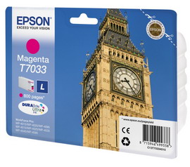 TANICA INCHIOSTRO A PIGMENTI MAGENTA EPSON DURABRITE ULTRA, L