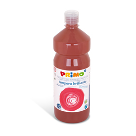 Tempera pronta Primi Passi 1lt terra siena bruciata PRIMO