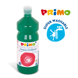 Tempera pronta Primi Passi 1lt verde scuro PRIMO