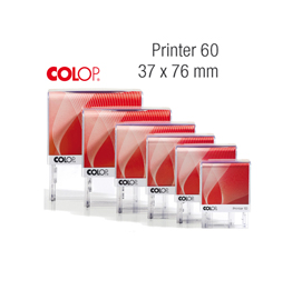 Timbro Printer 60 G7 autoinchiostrante 37x76mm 8 righe COLOP