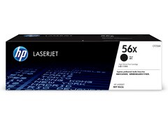 Toner nero ad alta capacitA' LaserJet HP 56X