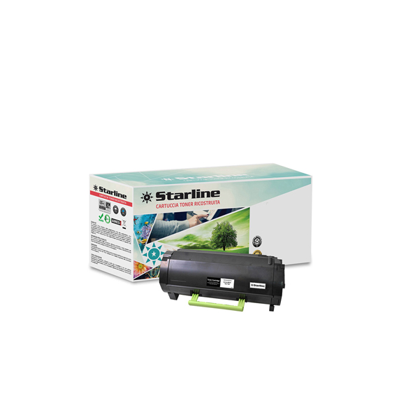 TONER NERO RIC PER LEXMARK MS410,MS510,MS610 SERIES