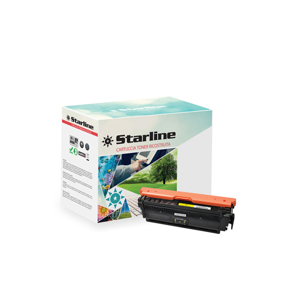 TONER RIC GIALLO PER HP LASER JET SERIE M553 (508X ALTA CAPACITA