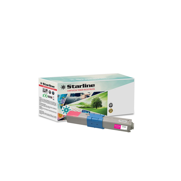 TONER RIC. MAGENTA X OKI C310DN, C330DN, C331DN, C510DN, C511DN, C530 C531, M