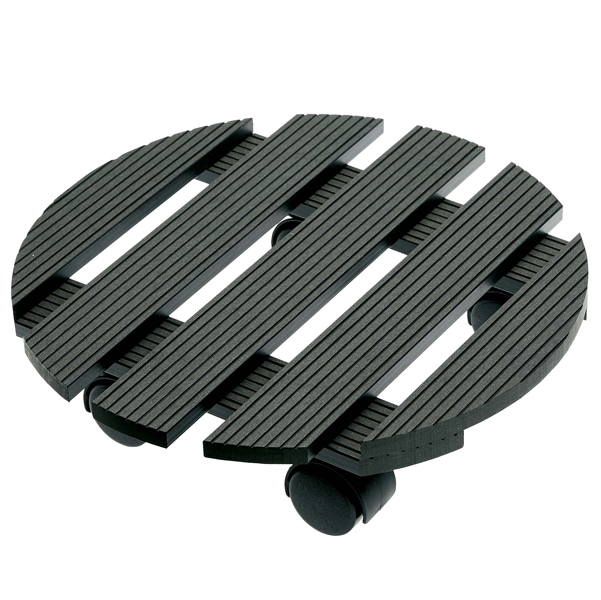 Trolley portavaso in WPC idrorepellente D 30cm