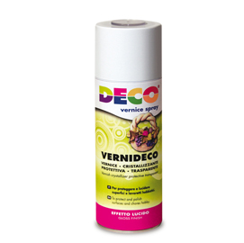 VERNICE SPRAY CRISTALLIZZANTE LACCATA UNIVERSALE 400ML 622 DECO