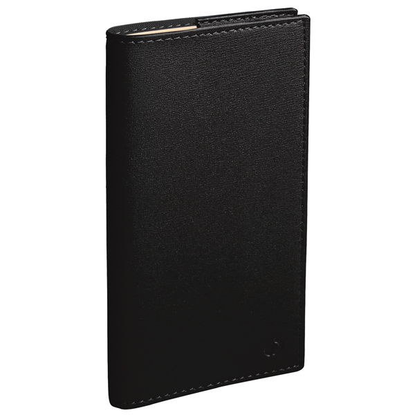 Agenda Planing Planital c/spirale 8,8x17cm Soho nero 2027 Quo Vadis
