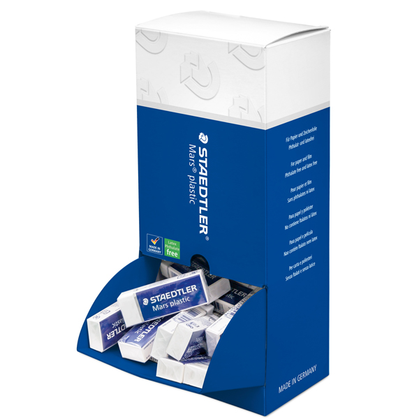 Expo 40pz gomme Mars Plastic bianche Staedtler
