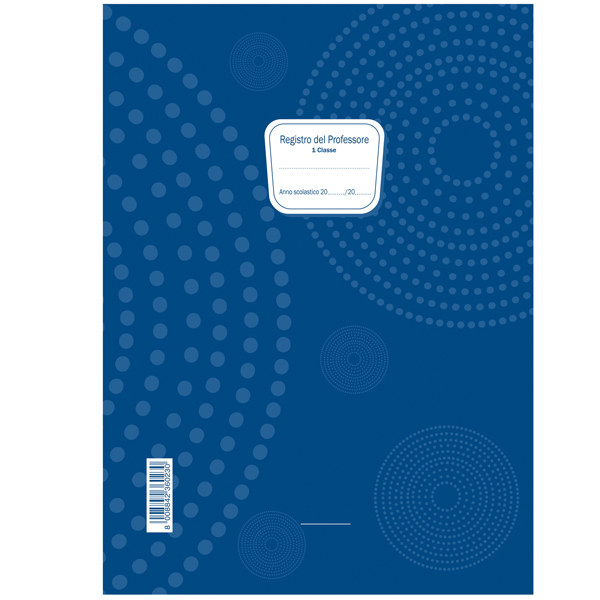 Registro del Professore (1 classe 34x24cm 3125PS000G Data Ufficio