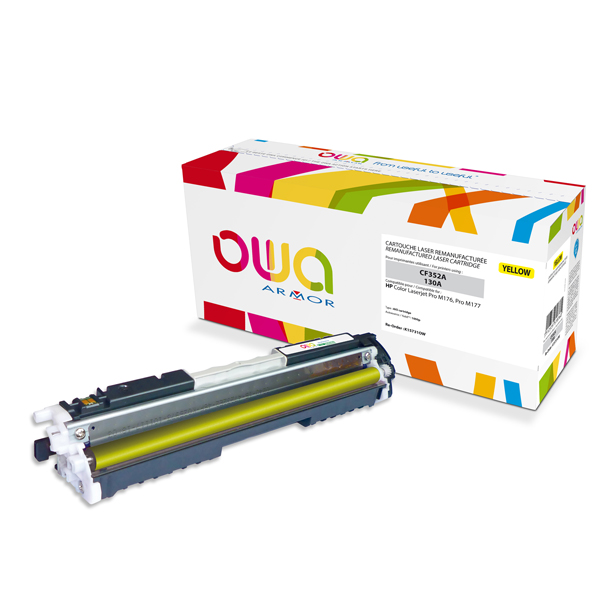 Armor Toner Giallo per HP HP 130A-1.000 pag