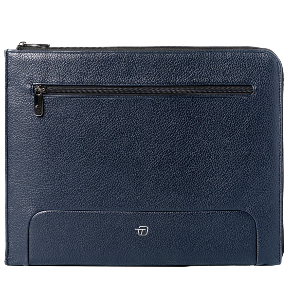 Office bag Gate Trended ecopelle dim. 20x26x2cm blu InTempo