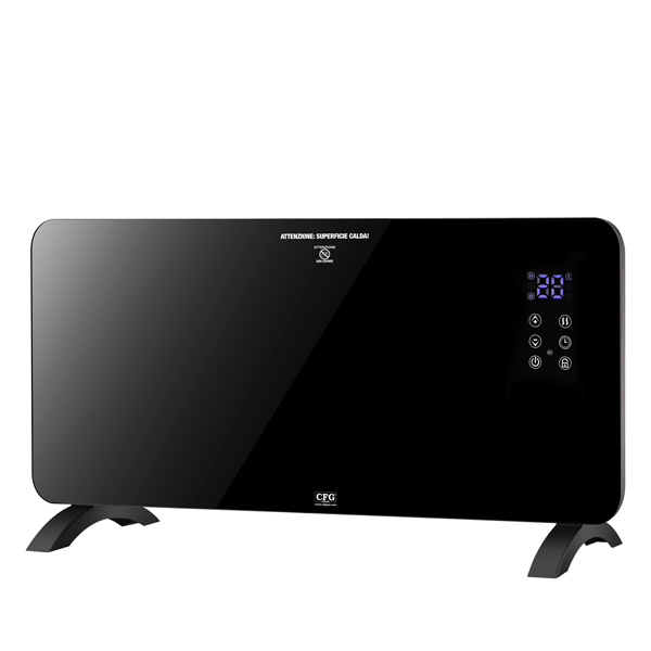 Pannello radiante Walli 2000W nero