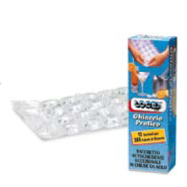 12 SACCHETTI GHIACCIO PRATICO LOGEX