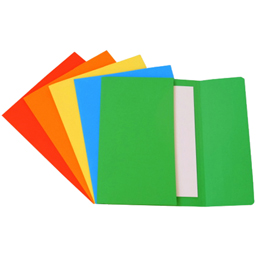 25 Cartelline a busta 26x34cm mix 5 colori Bristol 200gr Starline