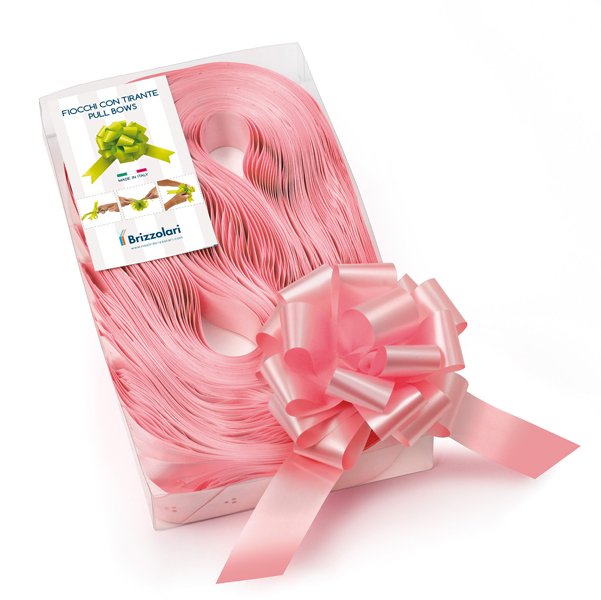30 nastri strip 6800 31mm-D13cm colore rosa baby 05 Brizzolari