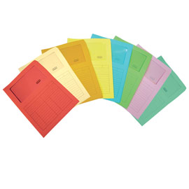 50 Cartelline a L c/finestra avorio 120gr Sintex Blasetti