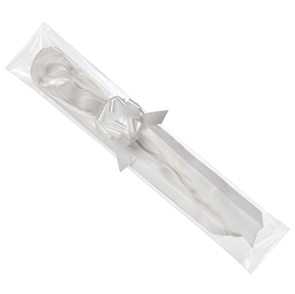 50 nastri strip 6800 50mm-D20cm colore bianco 01 Brizzolari