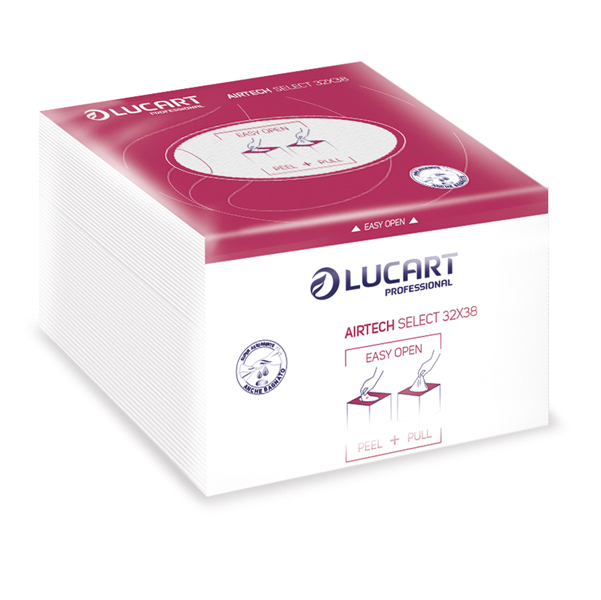 55 Panni multiuso piegati 32x38cm Texicell Select Lucart