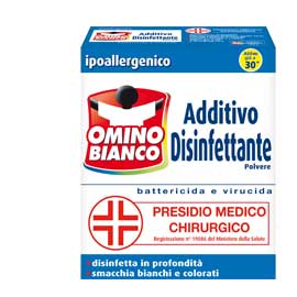 ADDITIVO DISINFETTANTE DEO+ 450GR PER TESSUTI OMINO BIANCO