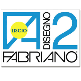 ALBUM P.M. FABRIANO2 (24X33CM 10FG 110GR LISCIO