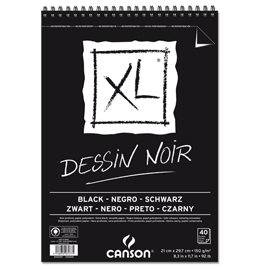 Album XL Dessin Noir f.to A4 150gr 40fg Canson