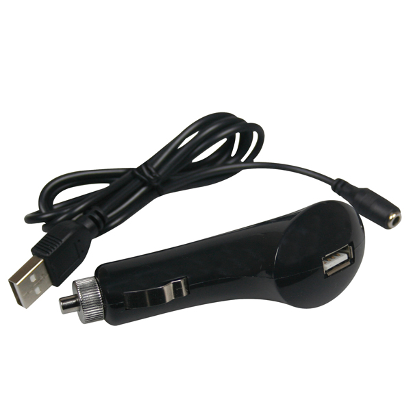 Alimentatore car charger x tablet con 3 adattori Micro USB, Jack 0.75