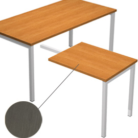 ALLUNGO REVERSIBILE DX/SX 140x60cm NERO VENATO FRASS. per SCRIVANIE EASY Plus