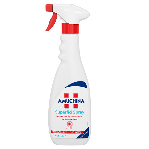 Amuchina superfici spray multiuso 750ml battericida e virucida (delist