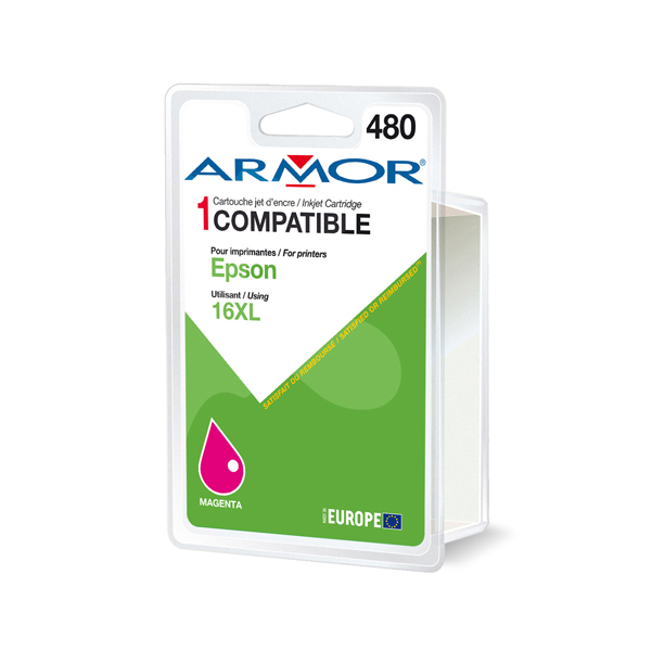 Armor cartuccia Magenta PER EPSON WORKFORCE WF2010W 2520NF