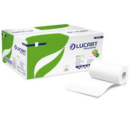 Asciugamani in rotolo MINI D13cm - 70mt Eco 70 Lucart