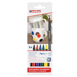 Astuccio 6 marcatori per porcellana EDDING E4200