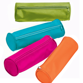 Astuccio con cerniera in colori assortiti