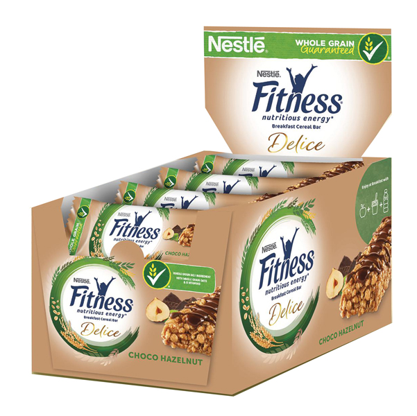 Barretta Fitness Delice Cioccolato al Latte e Nocciola 22,5gr NestlE'