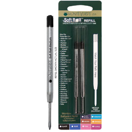 Blister 2 refill per SFERA Parker ® NERO PUNTA MEDIA