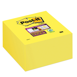 BLOCCO 350foglietti Post-itÂ® Super Sticky 2028-S 76x76mm GIALLO ORO