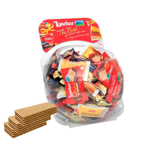 Bolle self service da 140 Wafer Minis (700gr Loacker (delist