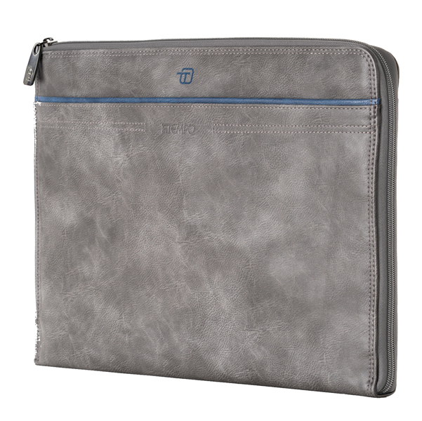 BORSA OFFIICEBAG BLUEGATE DIM. 38X30X2CM GRIGIO INTEMPO