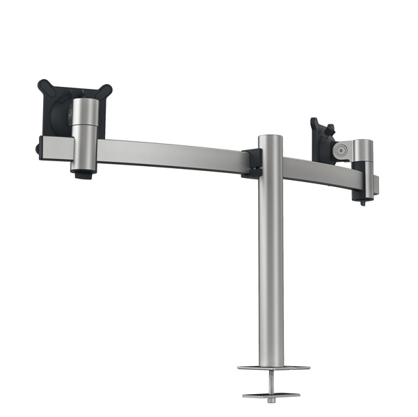 BRACCIO PORTAMONITOR PRO 2 MONITOR C/ PERNO PER FORO PASSACAVO 5086-23 DURABLE