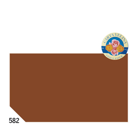 BUSTA 26fogli 50x70cm CARTA VELINA 20gr MARRONE Rex Sadoch