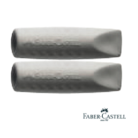 BUSTA 2 GOMMINI SALVAPUNTA GRIP 2001 FABER CASTELL